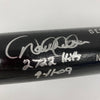 Derek Jeter Hit #2,722 Yankees All Time Leader Signed Game Model Bat Steiner COA