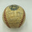 1943 New York Yankees World Series Champs Team Signed AL Baseball JSA COA