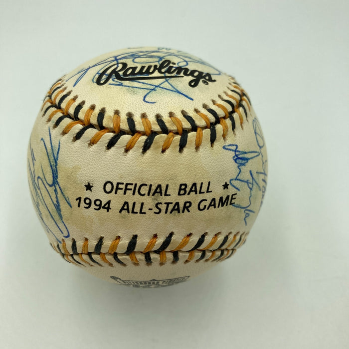 1994 All Star Game National League Team Signed Baseball Barry Bonds PSA DNA COA