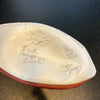 Super Bowl XXI Attendees Signed Football Joe Dimaggio Stan Musial (24) JSA COA