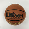 John Wooden "UCLA" Signed Rawlings NCAA Basketball JSA COA