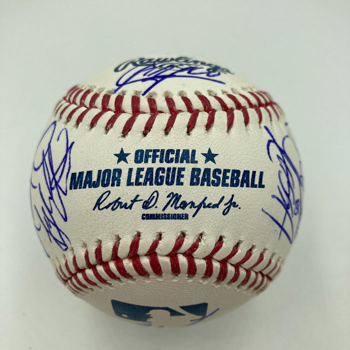 Aaron Judge Rookie 2016 New York Yankees Team Signed MLB Baseball JSA COA