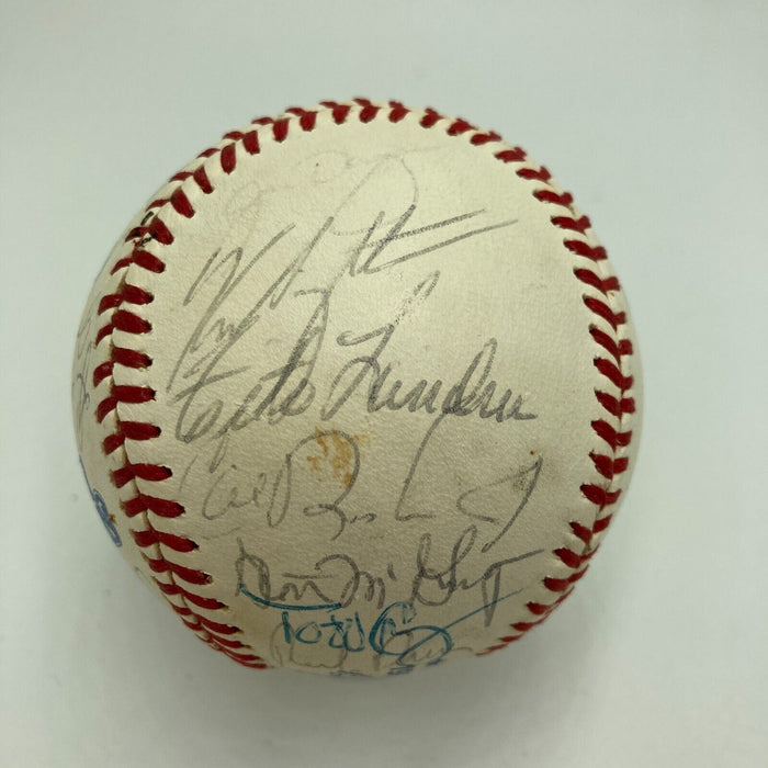 1983 Baltimore Orioles World Series Champs Team Signed W.S. Baseball JSA COA