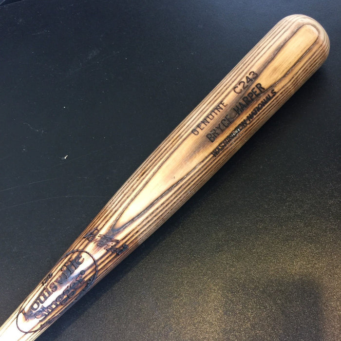 2012 Bryce Harper Game Used Louisville Slugger Rookie Season Bat PSA DNA COA