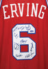 1982-83 Philadelphia 76ers NBA Champions Team Signed Jersey JSA COA
