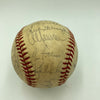 1987 Minnesota Twins Team Signed Game Used World Series Baseball PSA DNA & MEARS