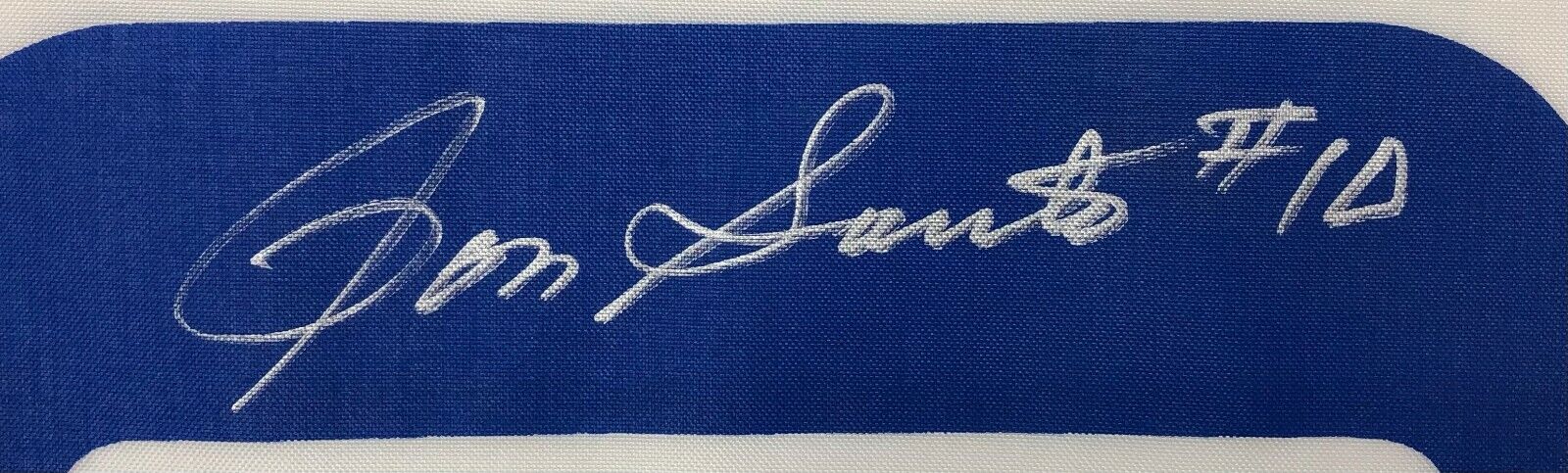 RARE Ron Santo Signed Game Used Actual Flag Flown At Wrigley Field Steiner COA