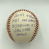 Rare Tom Seaver Signed Heavily Inscribed Career STAT Baseball With RJ COA
