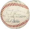 Historic Jackie Robinson 1962 HOF Induction Signed Baseball W/ Branch Rickey PSA