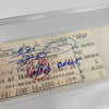 Sammy Sosa Signed 1989 MLB Debut Ticket PSA DNA Auto Grade 10 One Of One 1/1