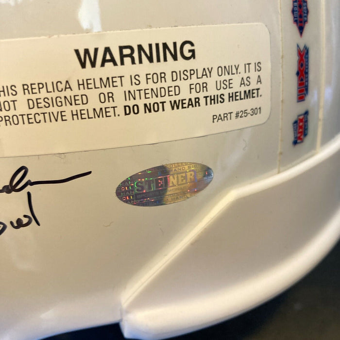 Beautiful 1969 New York Jets Team Signed Super Bowl Helmet With Inscriptions JSA