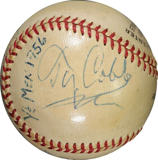 Stunning Ty Cobb Signed Autographed Baseball PSA DNA COA