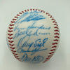 Vintage 1986 New York Mets World Series Champs Team Signed Baseball JSA COA