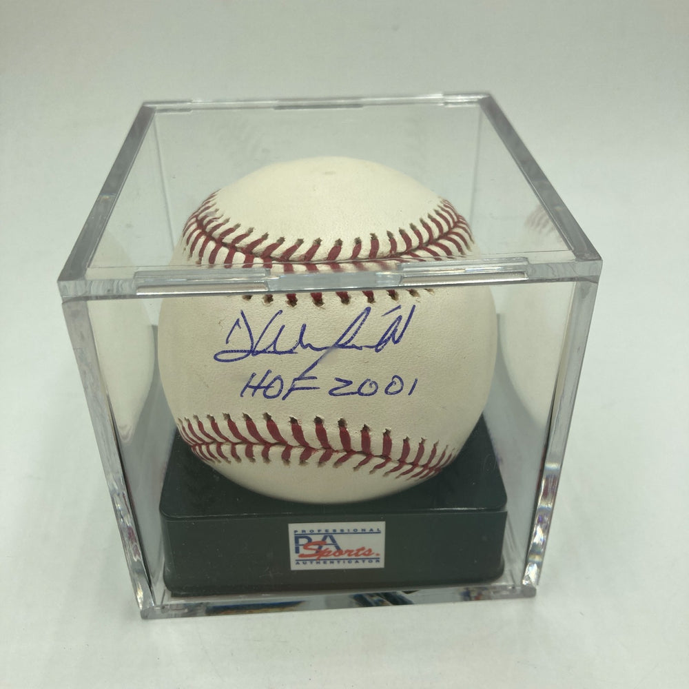 Dave Winfield HOF 2001 Signed Major League Baseball PSA DNA Graded 10 GEM MINT