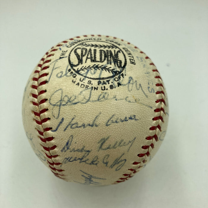 1965 Milwaukee Braves Team Signed National League Baseball JSA COA