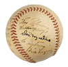 Willie Mays 1952 New York Giants Team Signed National League Baseball JSA COA