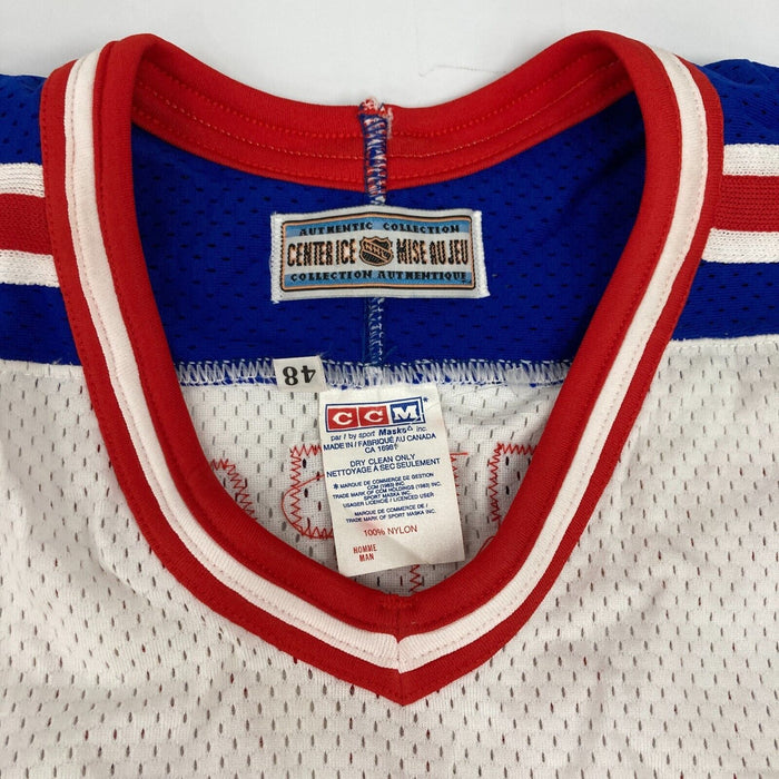 Wayne Gretzky Signed New York Rangers Authentic Game Model Jersey JSA COA