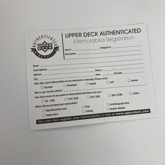 Lebron James "2008 USA Gold" Signed Olympics Basketball UDA Upper Deck  #28/100