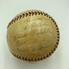 Frank McCormick 1943 Cincinnati Reds Team Signed Baseball Beckett COA