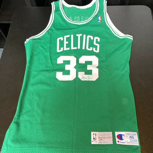 Larry Bird Signed 1992-93 Boston Celtics Pro Cut Game Model Jersey JSA & UDA