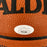1956-1957 Boston Celtics  NBA Champs Team Signed Basketball JSA COA