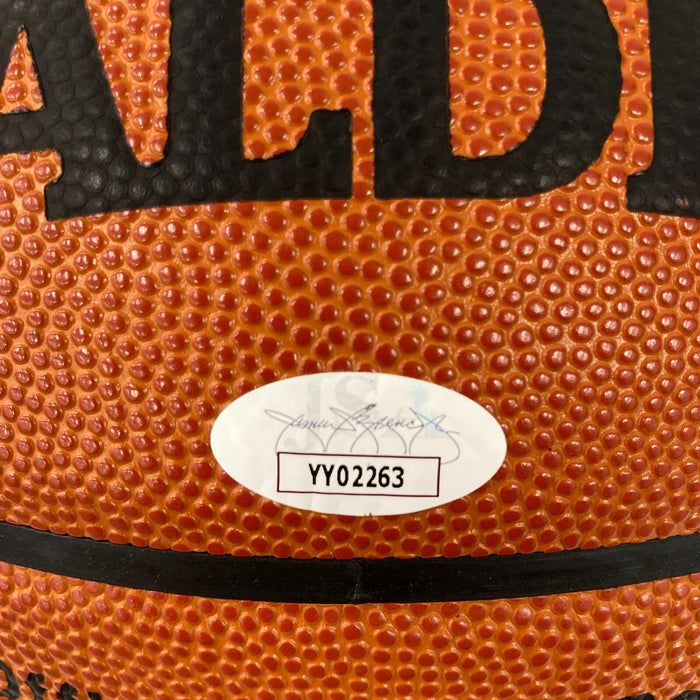 1956-1957 Boston Celtics  NBA Champs Team Signed Basketball JSA COA
