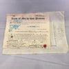 Rare 1923 August Belmont Jr. Signed Stock Certificate Belmont Stakes PSA DNA COA