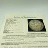 1932 Chicago Cubs Signed Game Used Baseball From Pennant Clinching Game JSA COA