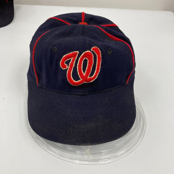 Vintage 1950's Washington Senators Game Used Wilson Baseball Cap Hat