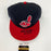 Bob Feller HOF 1962  Signed Cleveland Indians Baseball Hat Cap JSA COA