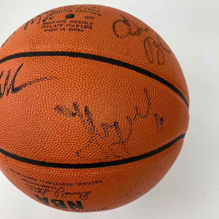 1999-2000 Cleveland Cavaliers Team Signed Official NBA Game Basketball JSA COA