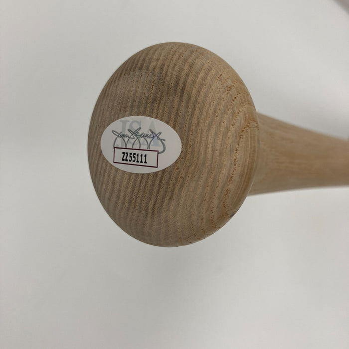 1996 New York Yankees World Series Champs Team Signed Bat Derek Jeter JSA COA