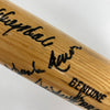 Hank Aaron Eddie Mathews Willie Stargell Gary Carter HOF Signed Baseball Bat JSA