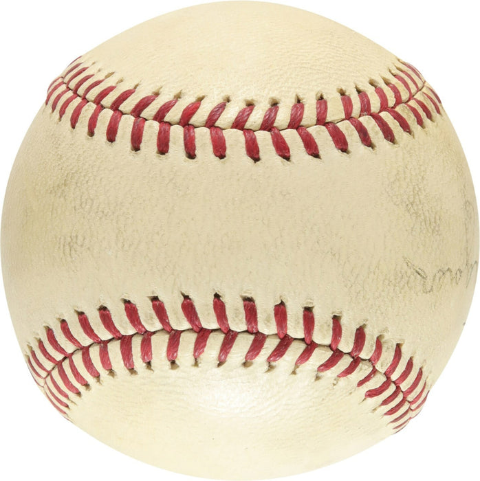 Honus Wagner Single Signed National League Baseball PSA DNA COA