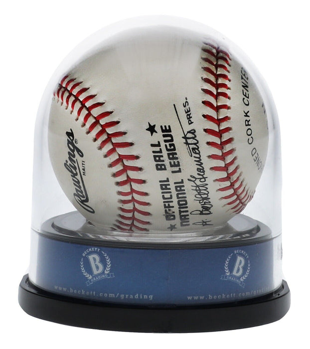 President Richard Nixon Signed Official National League Baseball Beckett BGS