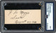 RARE Joe Dimaggio 1933 Pre Rookie San Francisco Seals Signed Cut Auto PSA