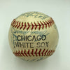 1954 Chicago White Sox Team Signed Autographed Baseball With Nellie Fox
