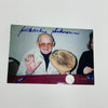 Charlie Silvera Signed 1950's Game Model Baseball Glove Mitt Yankees JSA COA