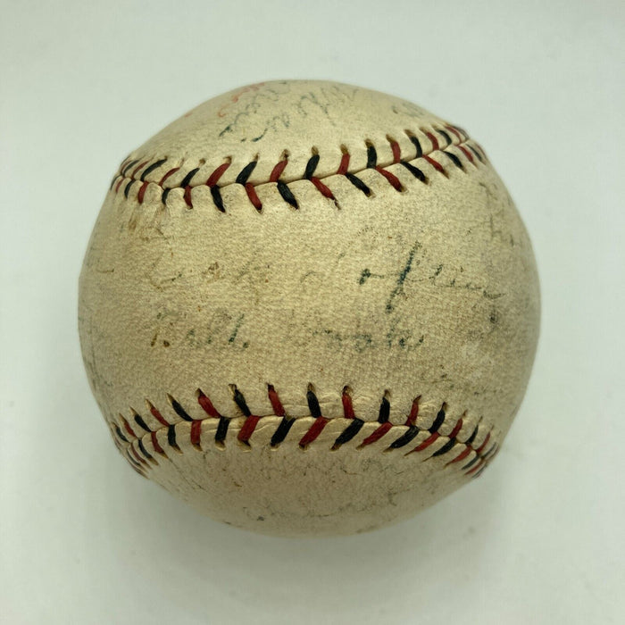 1924 Brooklyn Dodgers (Robins) Team Signed Baseball Wilbert Robinson JSA COA