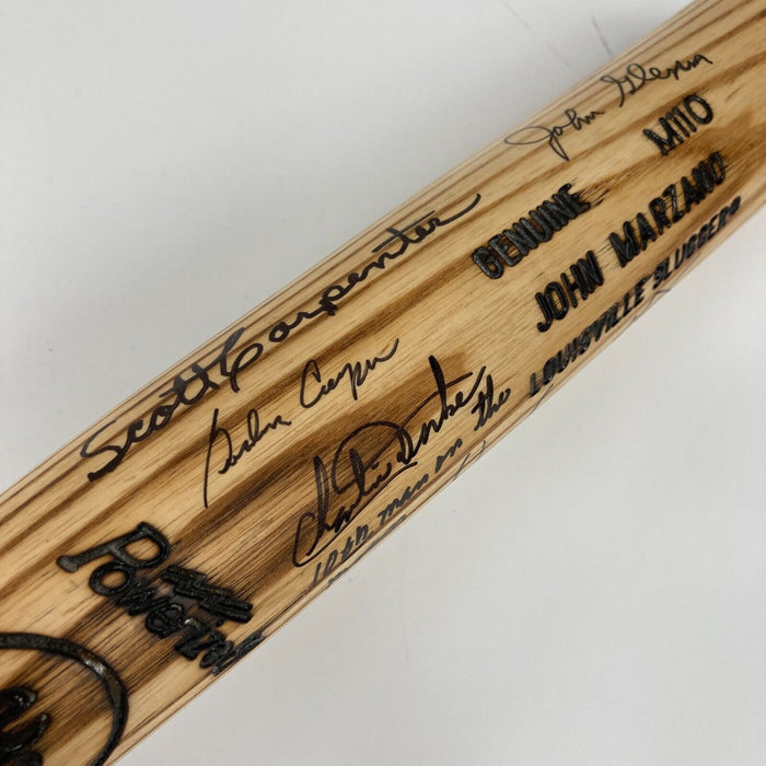 Mercury Seven & Apollo NASA Astronauts Signed Bat 8 Sigs John Glenn JSA COA