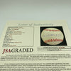 Beautiful Joe Dimaggio Signed American League Baseball JSA Graded MINT 9