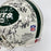 1969 New York Jets Super Bowl Champs Team Signed Authentic Game Helmet JSA COA