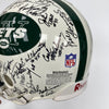 1969 New York Jets Super Bowl Champs Team Signed Authentic Game Helmet JSA COA