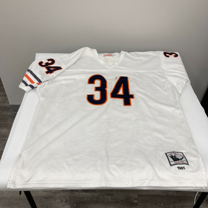 NFL Hall Of Fame Multi Signed Walter Payton Jersey With 40+ Signatures JSA COA