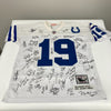 NFL Hall Of Fame Multi Signed Mitchell & Ness Jersey With 40+ Signatures JSA COA
