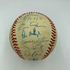 Derek Jeter Mariano Rivera Rookie Season 1995 Yankees Team Signed Baseball JSA