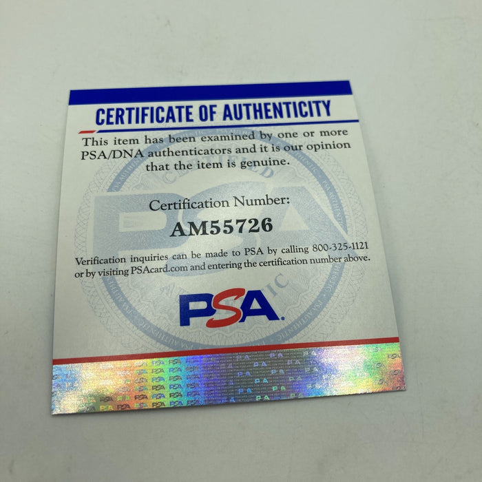 Jack Lemmon Signed Official Arizona Fall League Baseball PSA DNA COA