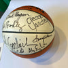 Wilt Chamberlain 2001 HOF Induction Multi Signed Basketball 14 Sigs JSA COA