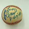 1970's Disco Legends Signed American League Baseball With Carol Douglas