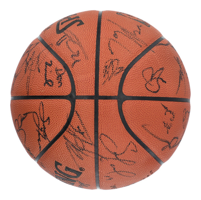 Kobe Bryant Shaq Tim Duncan 2004 NBA All-Star Game Team Signed Basketball JSA